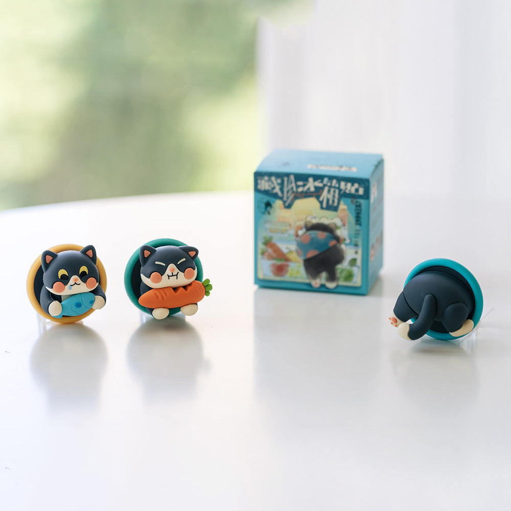 Fridge Magnet Blind Box 1PC (1 of 3 Possible Styles) - Cat