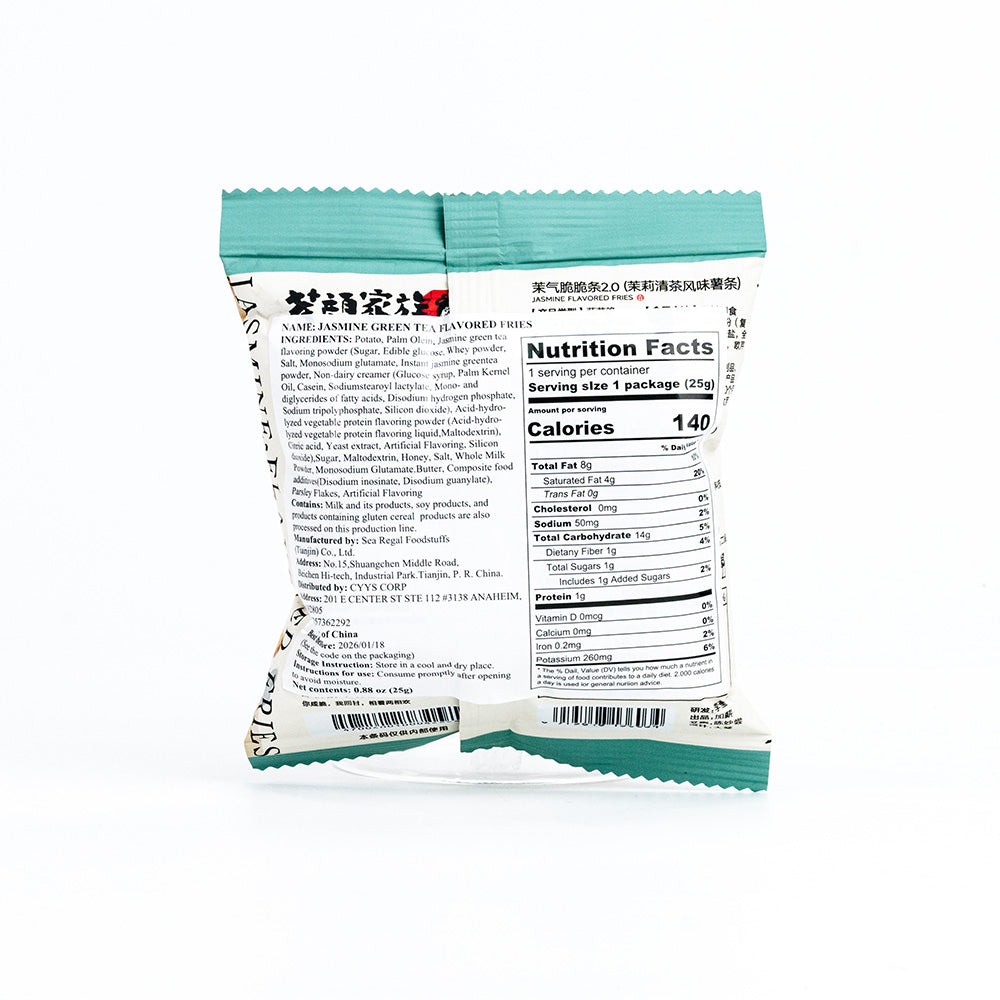 Potato Sticks - Jasmine Green Tea Flavor