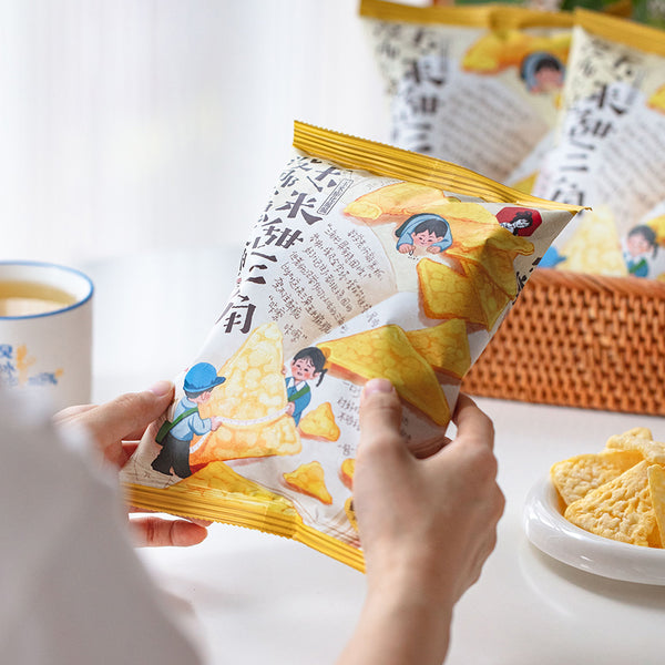 ChaYanYueSe Sweet & Salty Puffed Tortilla Chips, 5-Pack