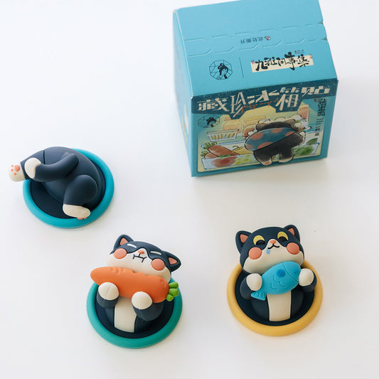 Fridge Magnet  Blind Box 1PC (1 of 3 Possible Styles) - Cat