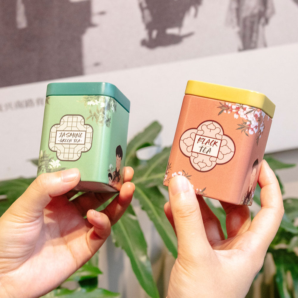 Shop Black Tea and Jasmine Green Tea Gift Set | Tea Bags | Chayan