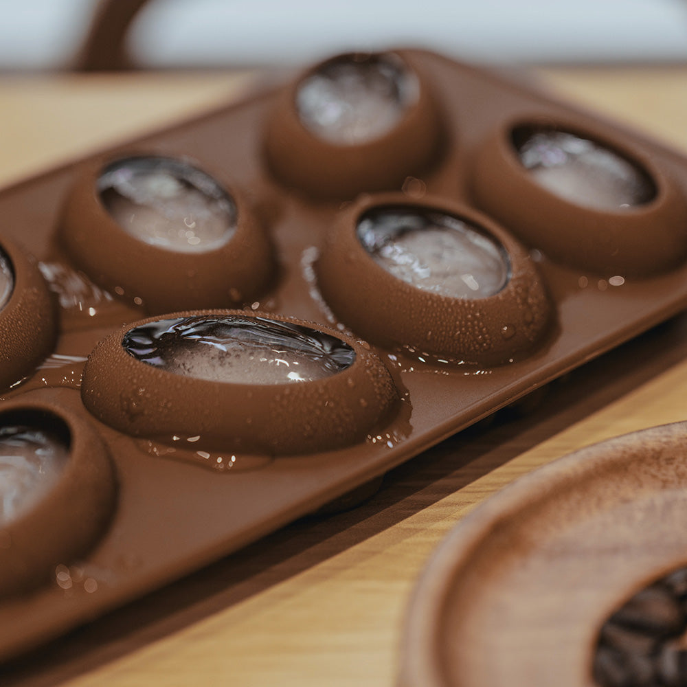 Silicone Ice Cube Tray - Coffee Bean