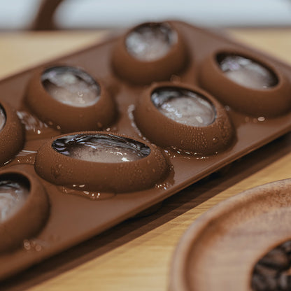 Silicone Ice Cube Tray - Coffee Bean