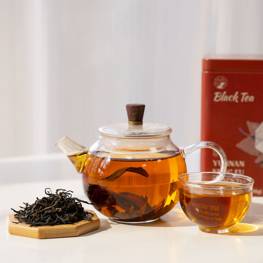 Buy Premium Yunnan Black Tea | Rich Chinese Loose Leaf Tea | Chayan 茶颜悦色