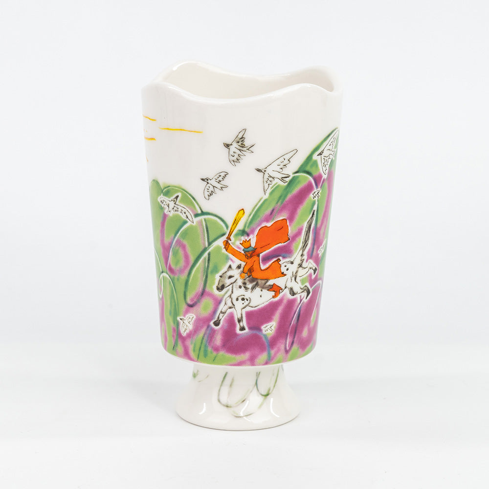 Ceramic Cup - Elegant Floral