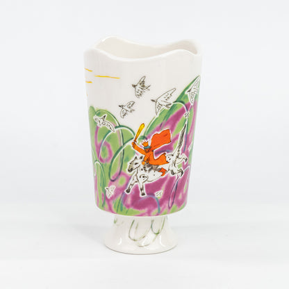 Ceramic Cup - Elegant Floral