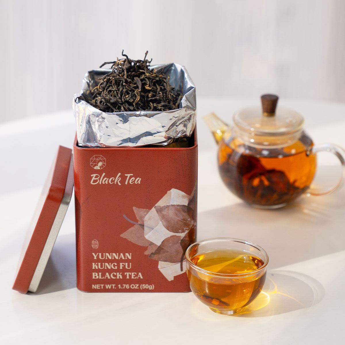 Buy Premium Yunnan Black Tea | Rich Chinese Loose Leaf Tea | Chayan 茶颜悦色